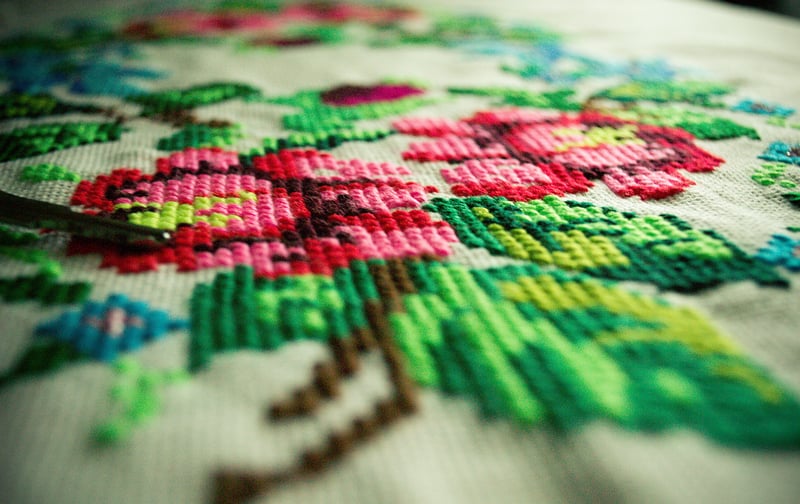 Floral Embroidered Top